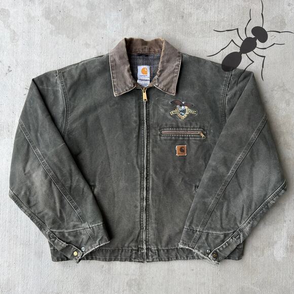 Carhartt Other - Carhartt J97 MOS green Detroit work wear jacket